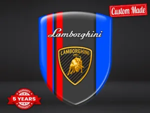Lamborghini Adesivi Lunotto Auto Racing Lusso Regolabili